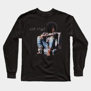 Life style erykah badu fashion Long Sleeve T-Shirt